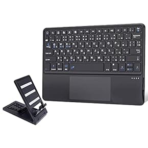 Bluetoothキーボード付きタブレット Amazon.co.jp: ケース付きBluetoothタッチパッドキーボード 保護